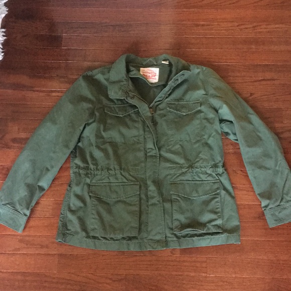 levi army jacket